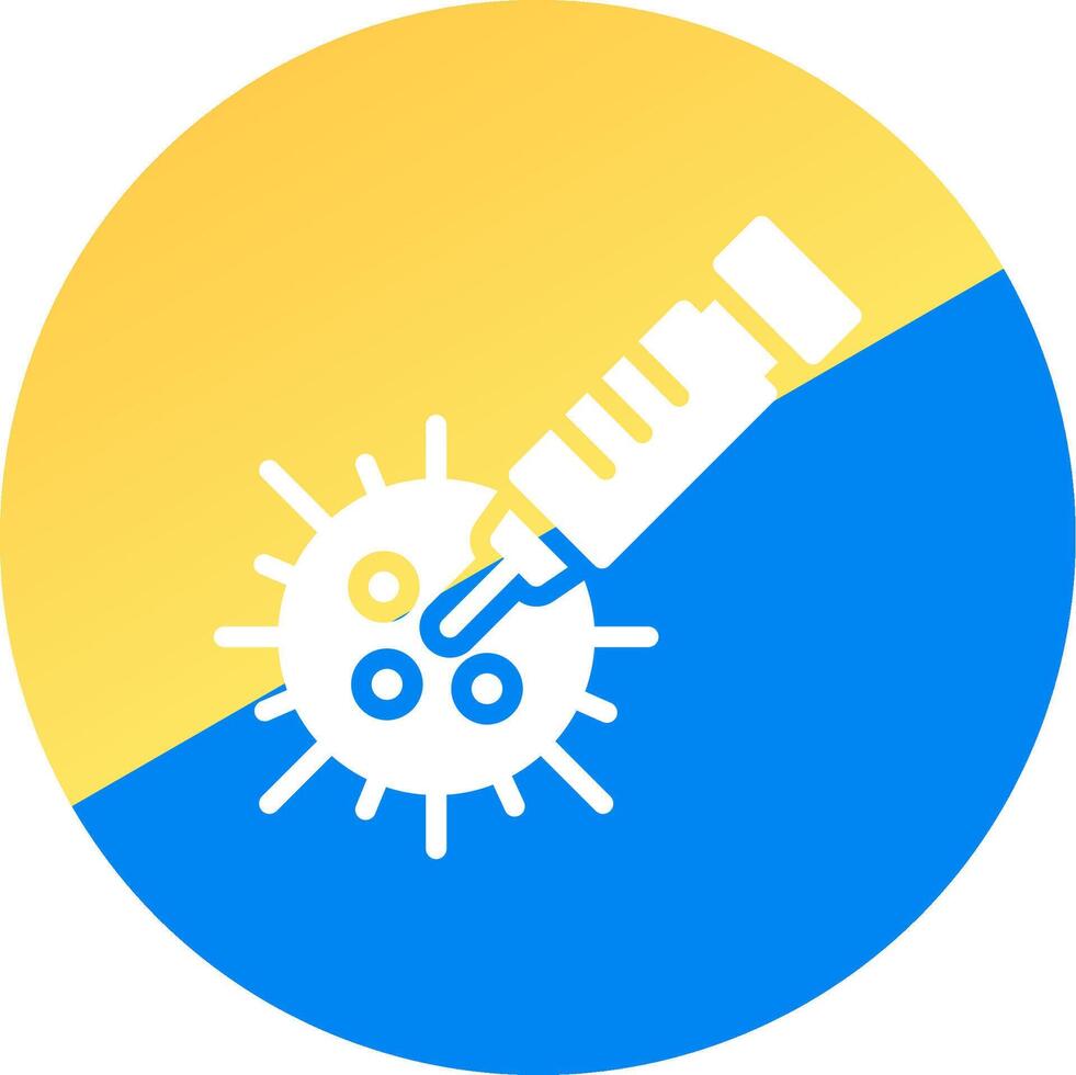 Vaccination Creative Icon Design vector