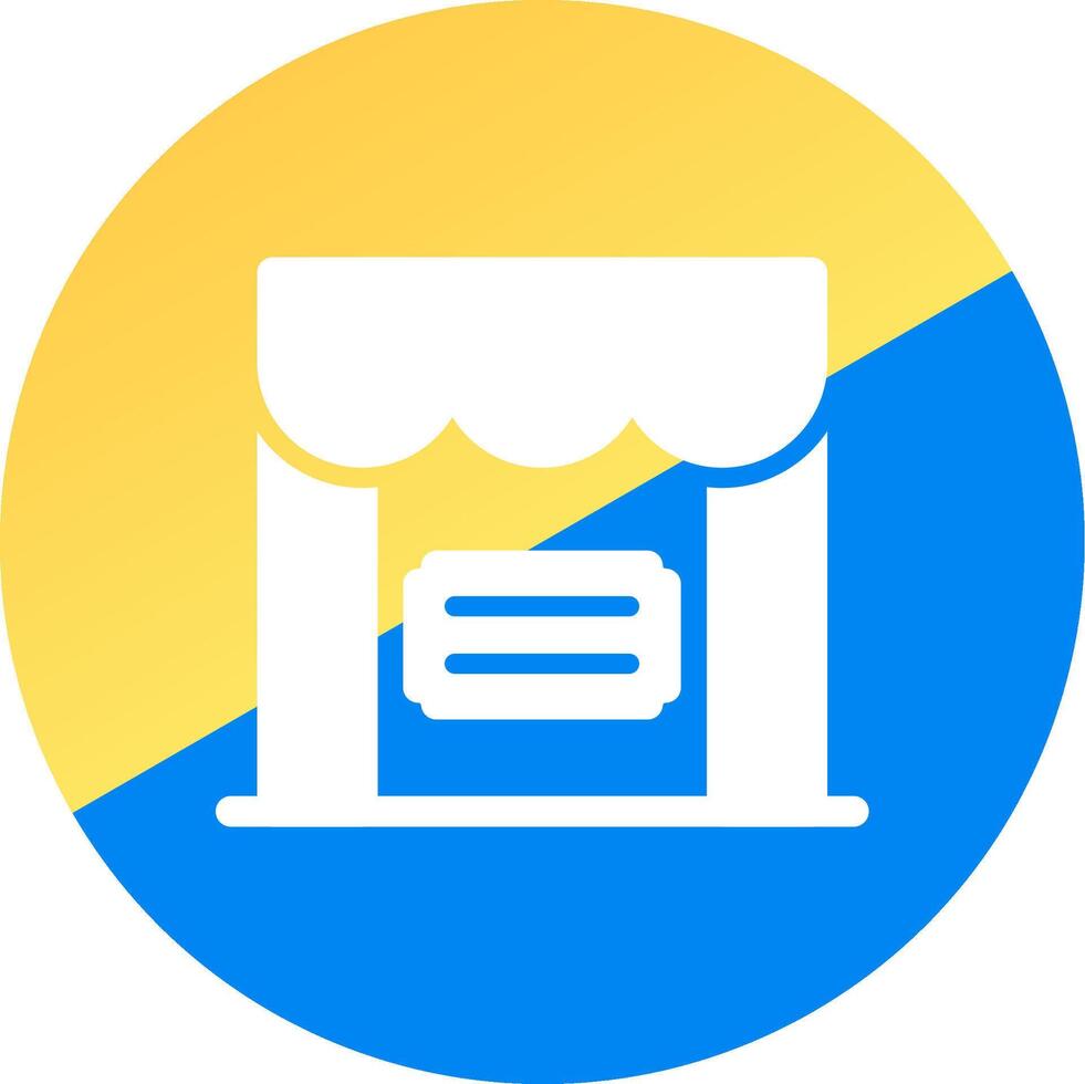 Ticket Office Creative Icon Design vector