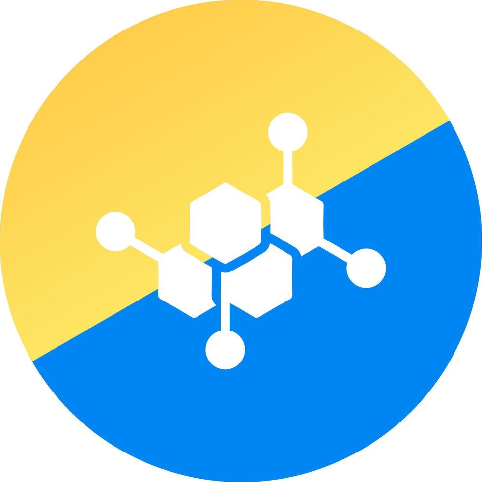 Molecule Creative Icon Design vector