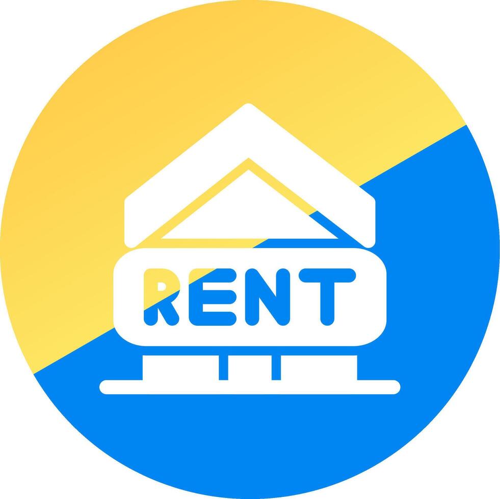 Rent Creative Icon Design vector