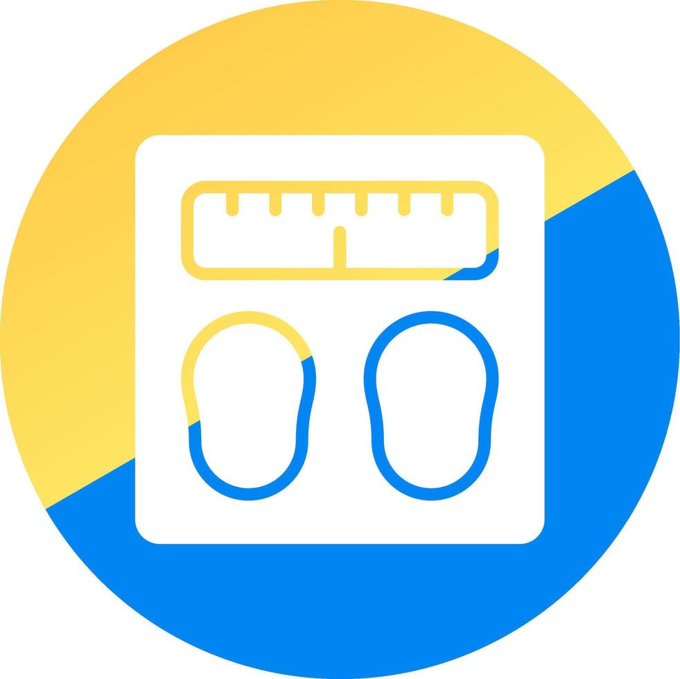 Weight Creative Icon Design vector