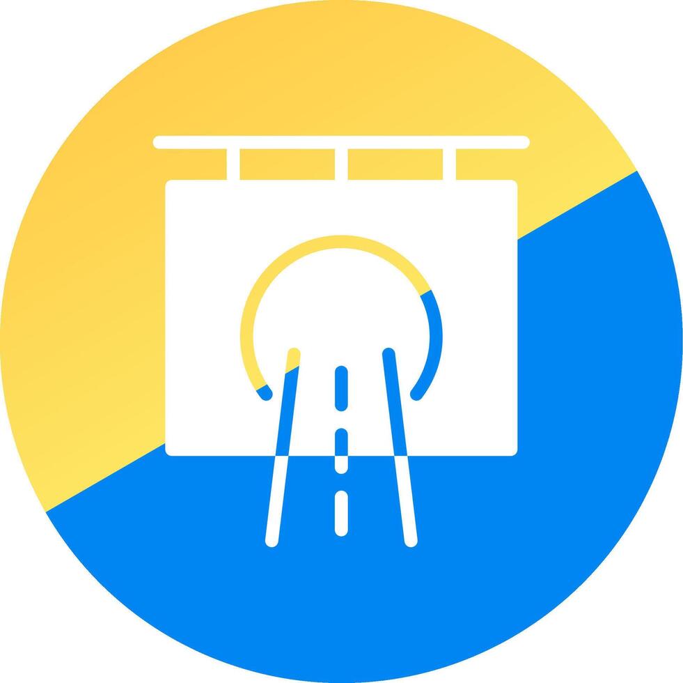 Tunnel Creative Icon Design vector