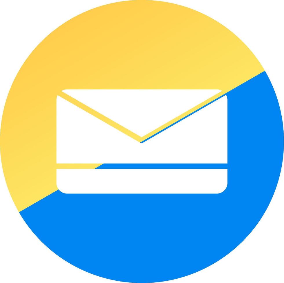 Envelope Creative Icon Design vector