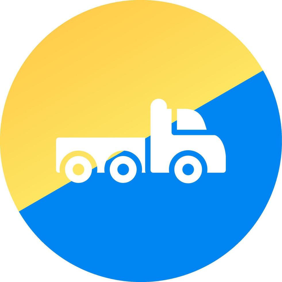 Trailer Creative Icon Design vector