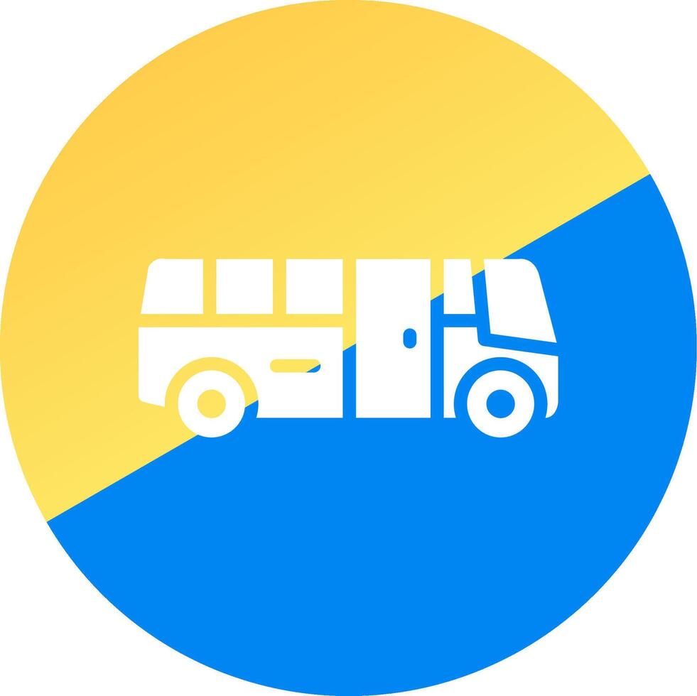 diseño de icono creativo de autobús escolar vector