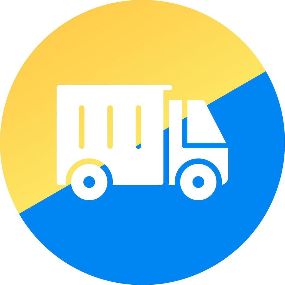 Truck Creative Icon Design vector