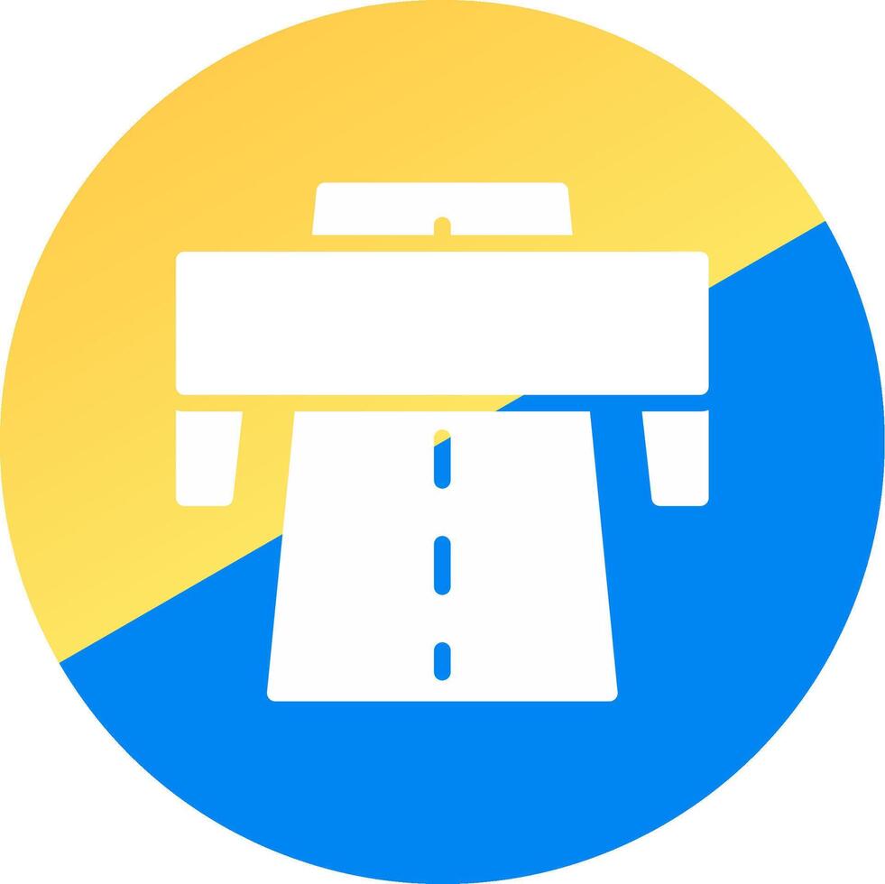Motorway Creative Icon Design vector