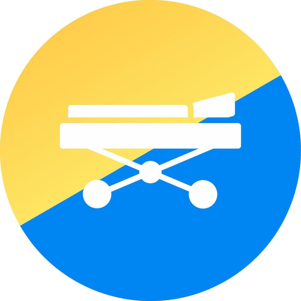 Stretcher Creative Icon Design vector