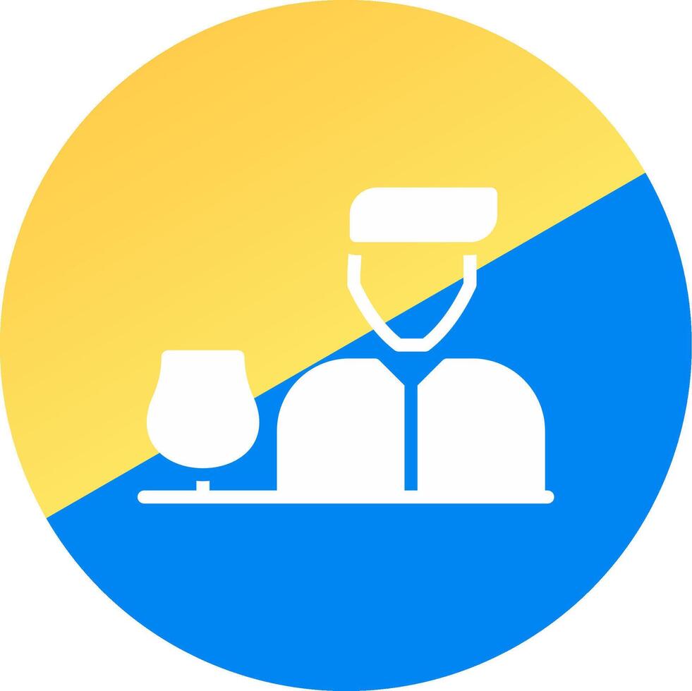 Bartender Creative Icon Design vector