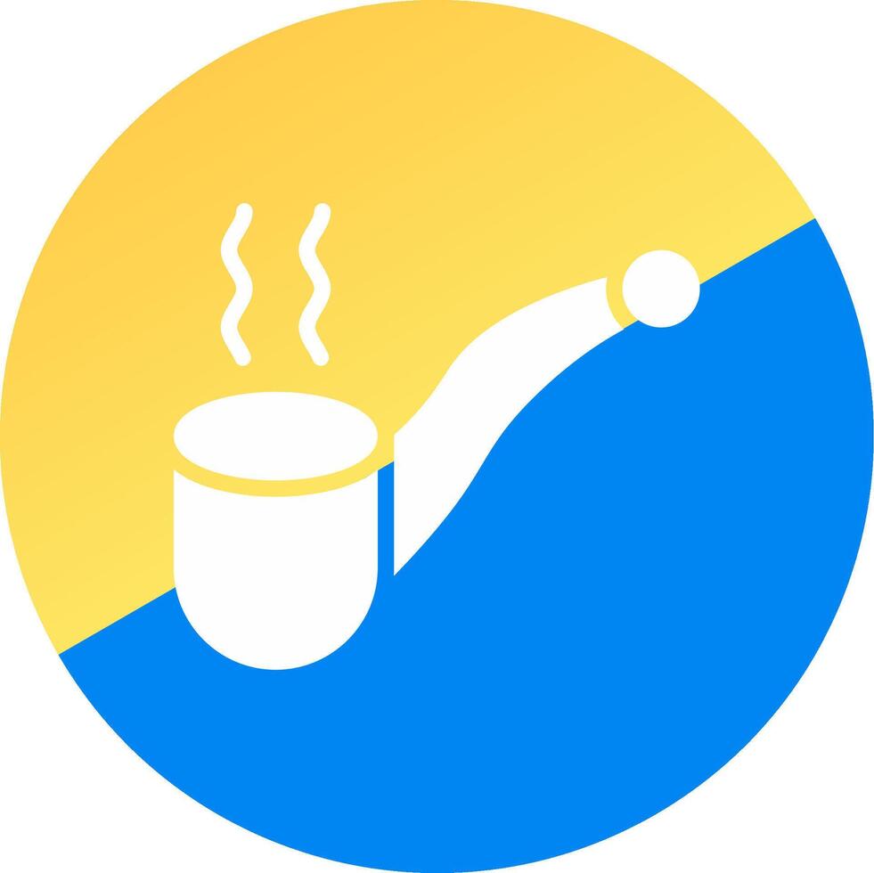 Pipe Cigar Creative Icon Design vector