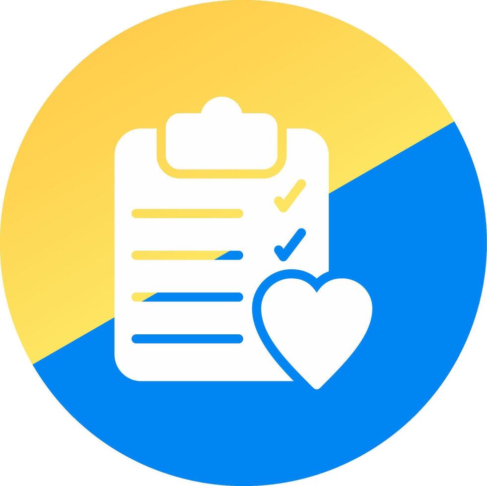 Checkup Creative Icon Design vector