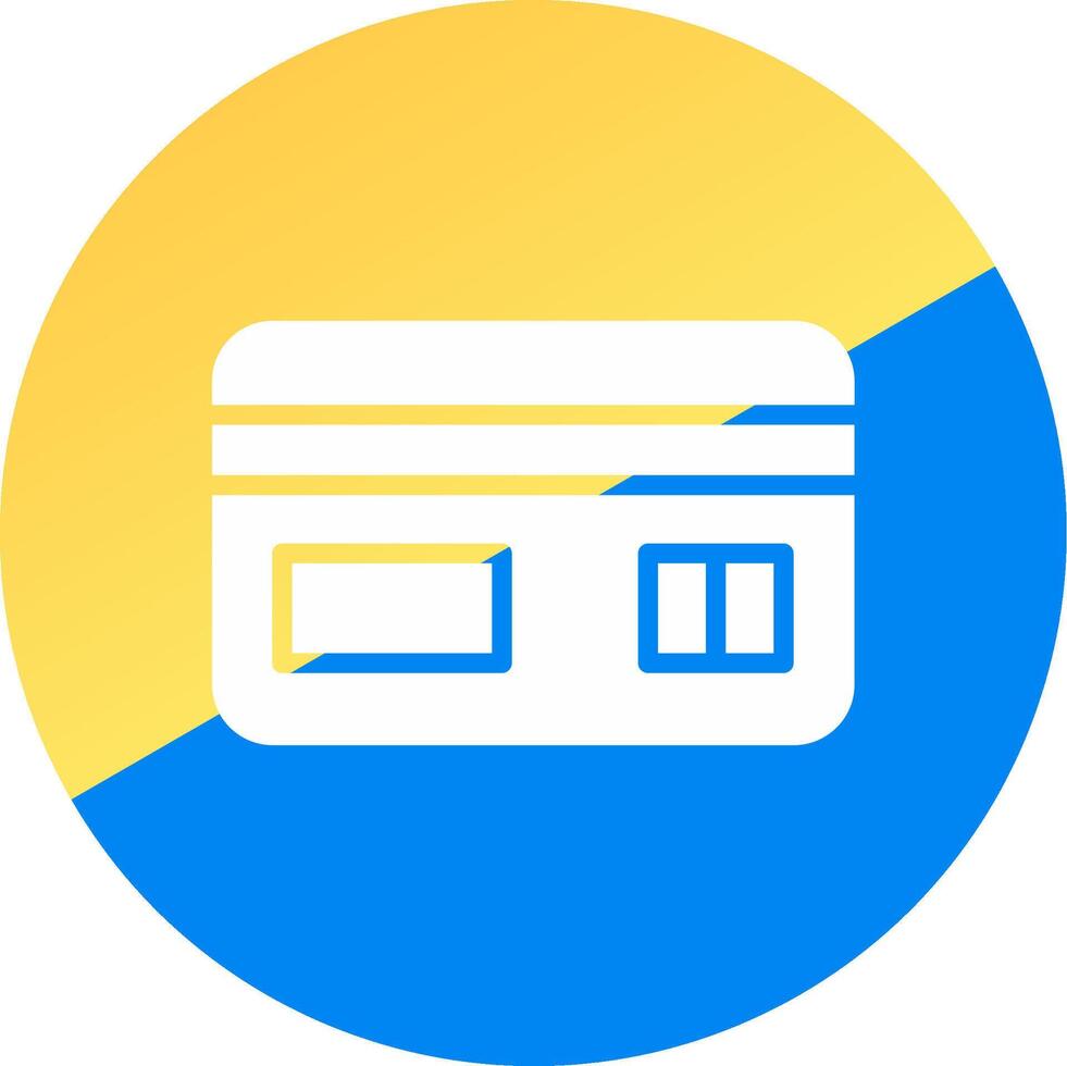 Credit Card Creative Icon Design vector