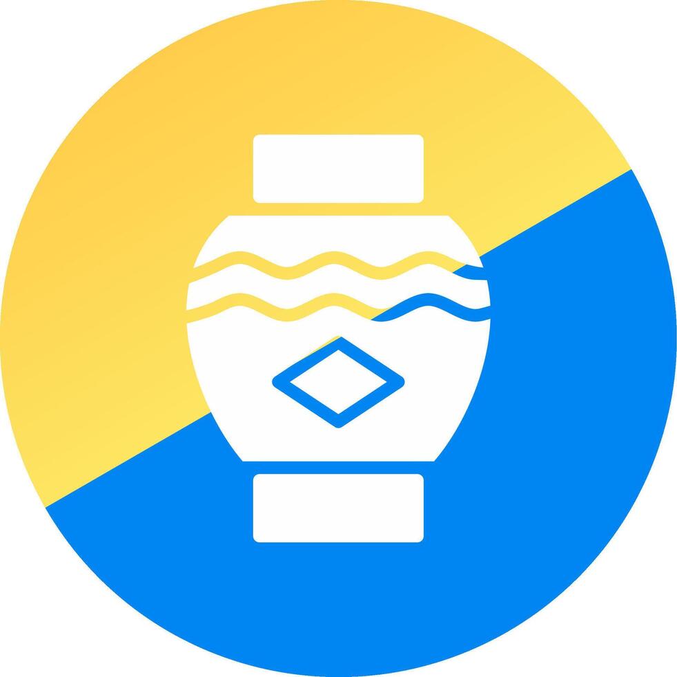 Vase Creative Icon Design vector
