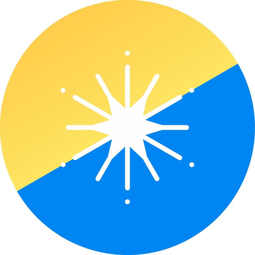 Star Creative Icon Design vector