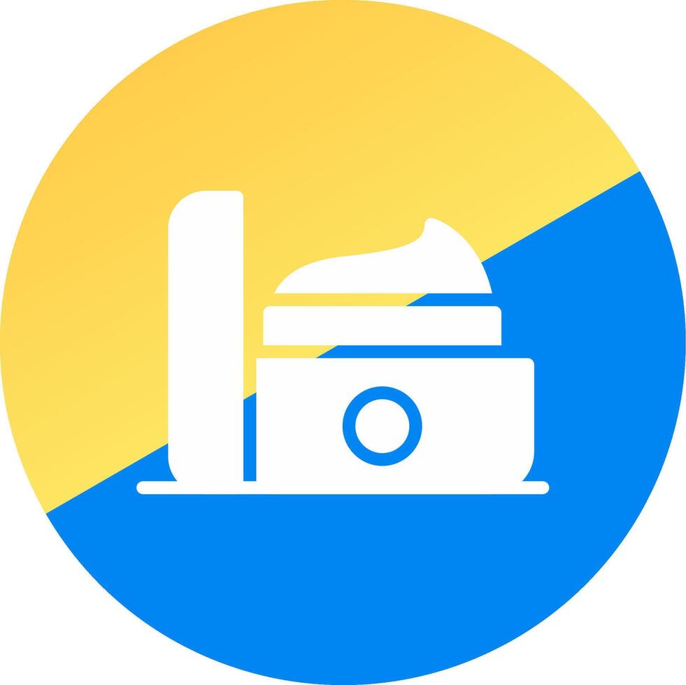 Cream Creative Icon Design vector