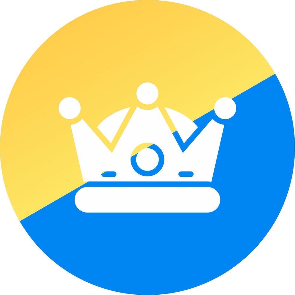 Crown Creative Icon Design vector
