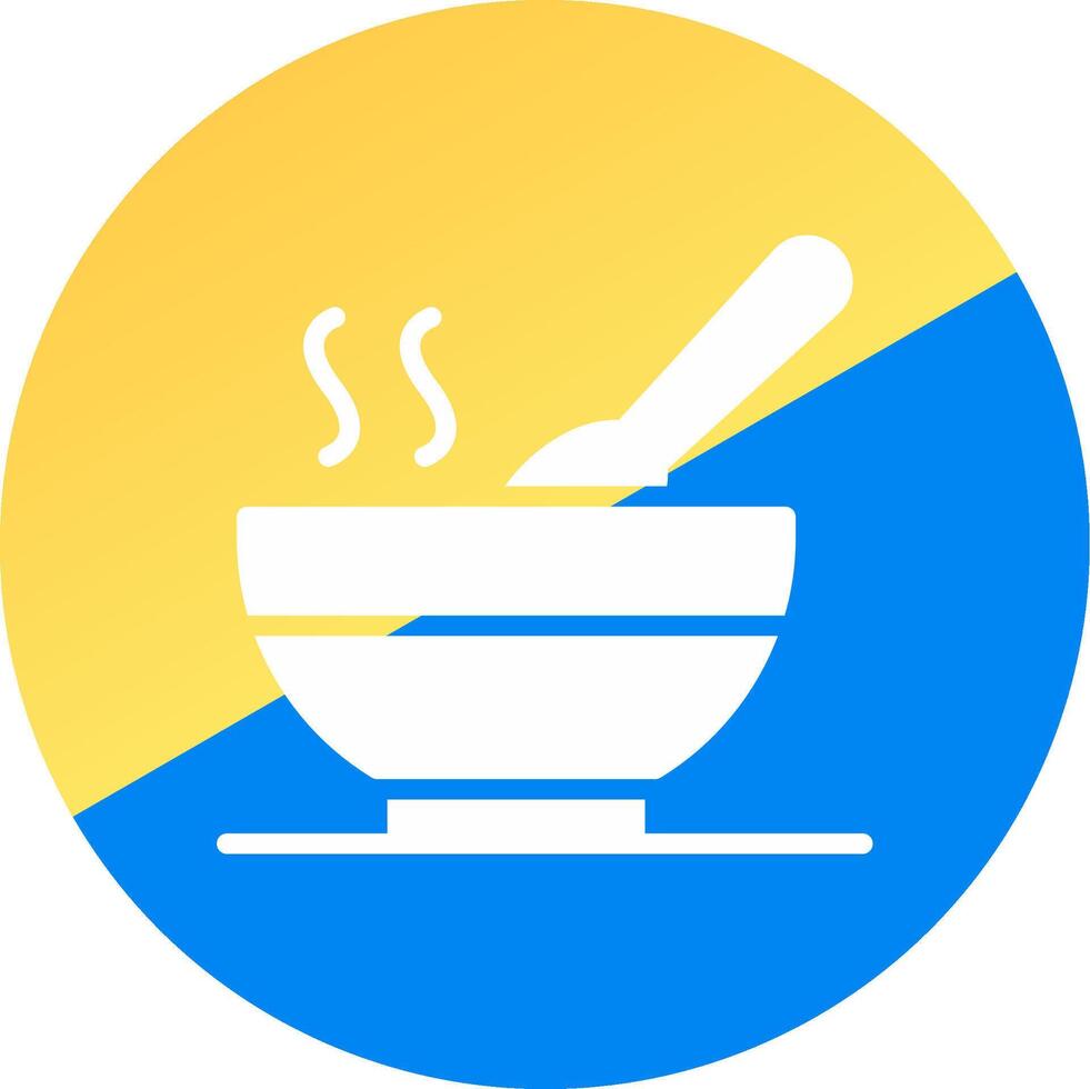 Hot Soup Creative Icon Design vector