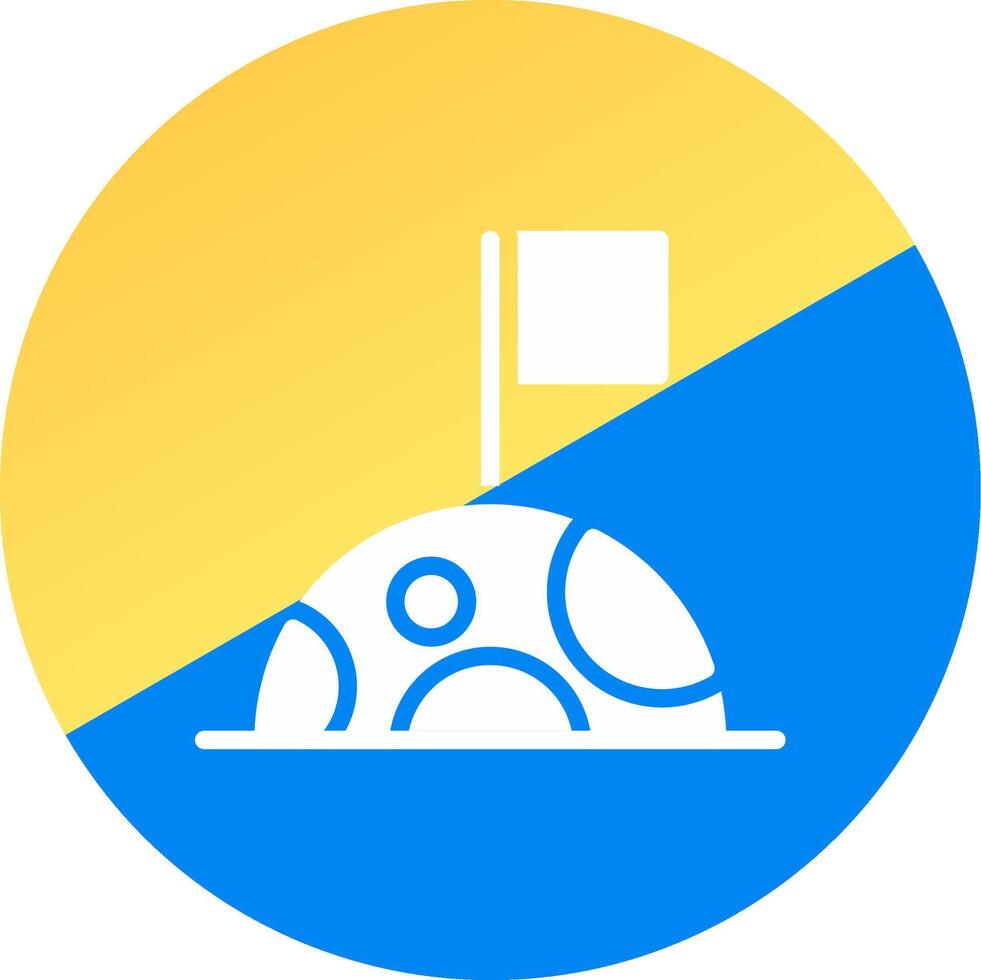 Lunar Creative Icon Design vector