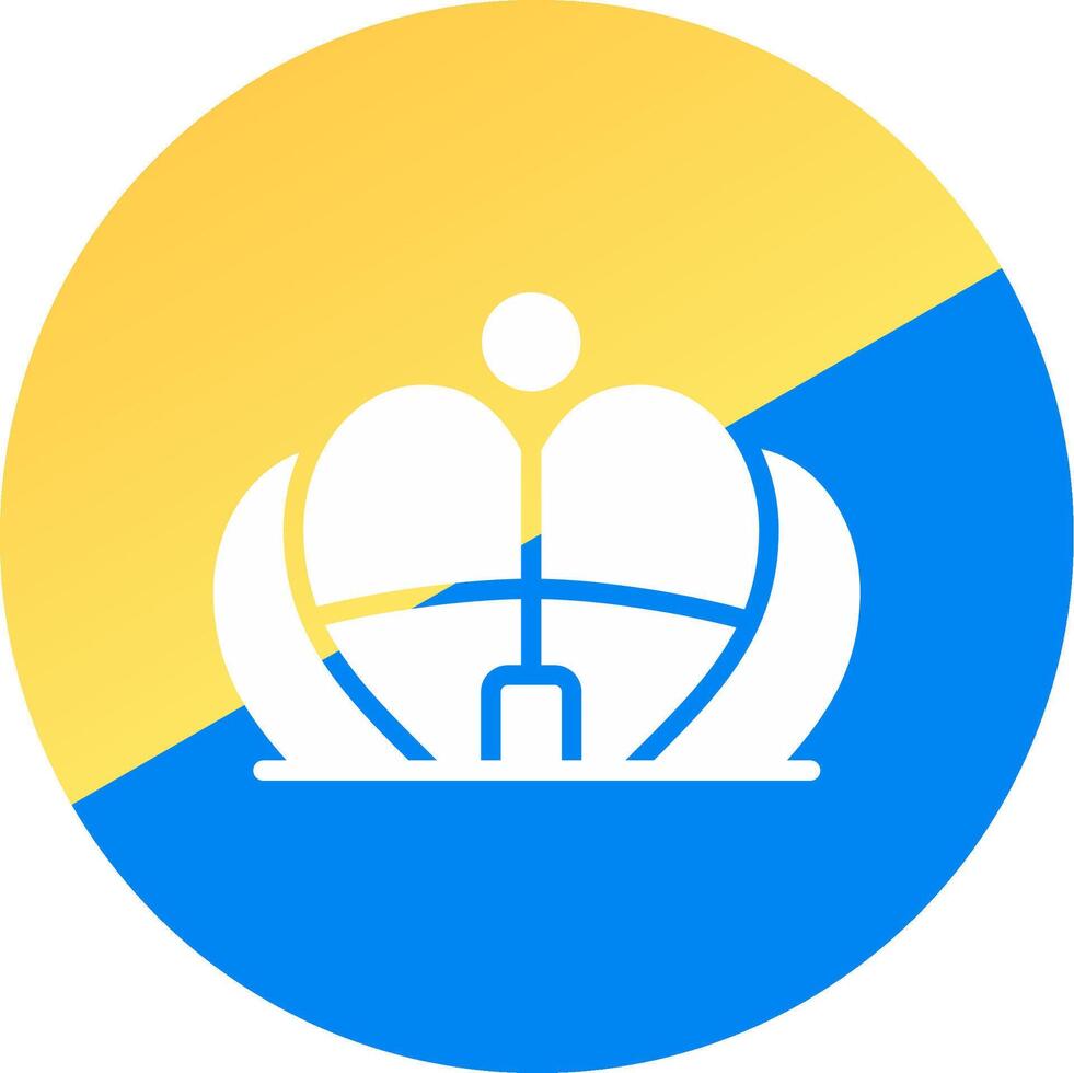 Crown Creative Icon Design vector