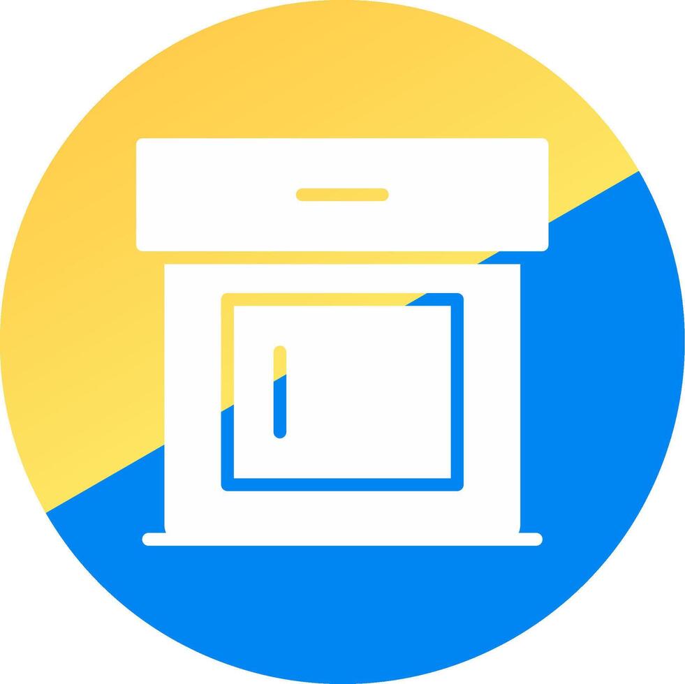 Cabinet Creative Icon Design vector