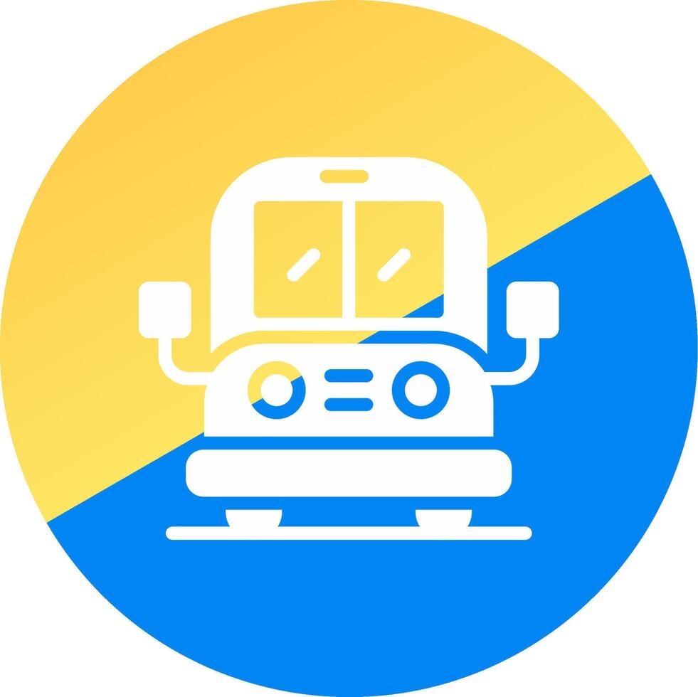 diseño de icono creativo de autobús vector