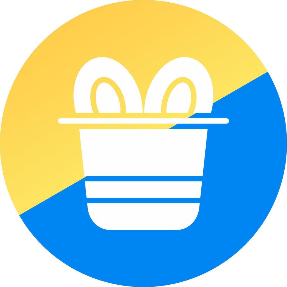 Magic Trick Creative Icon Design vector