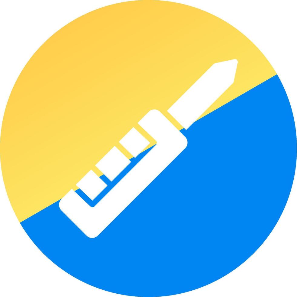 Screwdriver Creative Icon Design vector