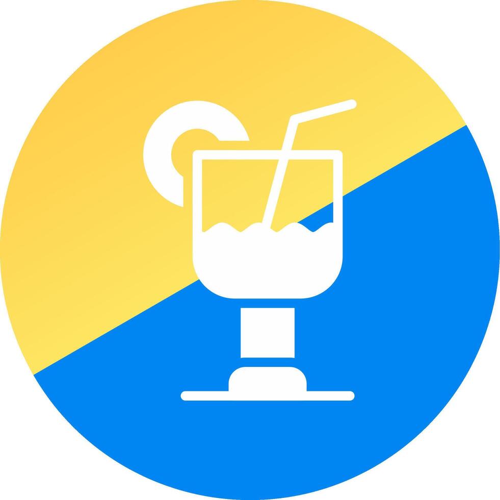 Cocktail Creative Icon Design vector