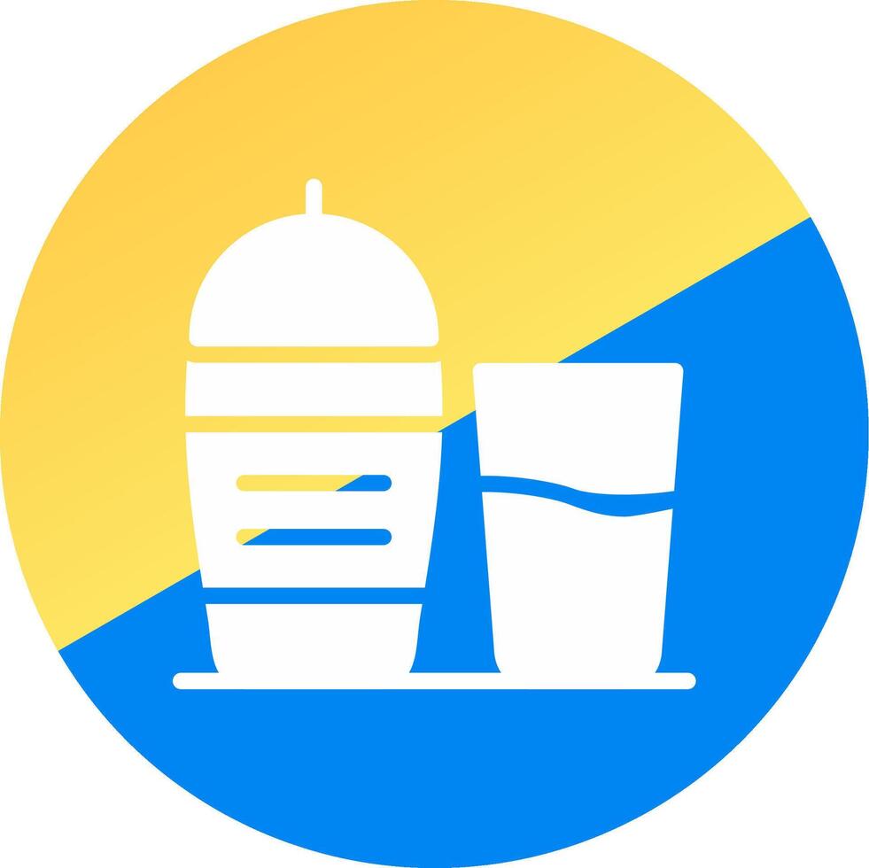 Cocktail Shaker Creative Icon Design vector