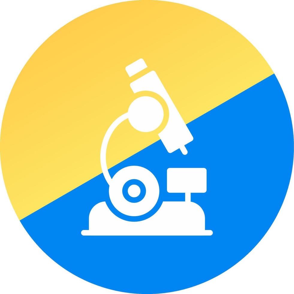 Microscope Creative Icon Design vector
