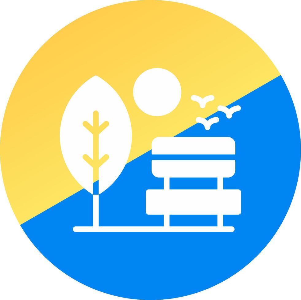 Park Creative Icon Design vector