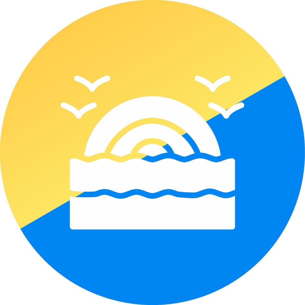 Rainbow Creative Icon Design vector