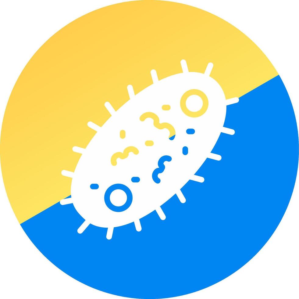 Bacteria Creative Icon Design vector