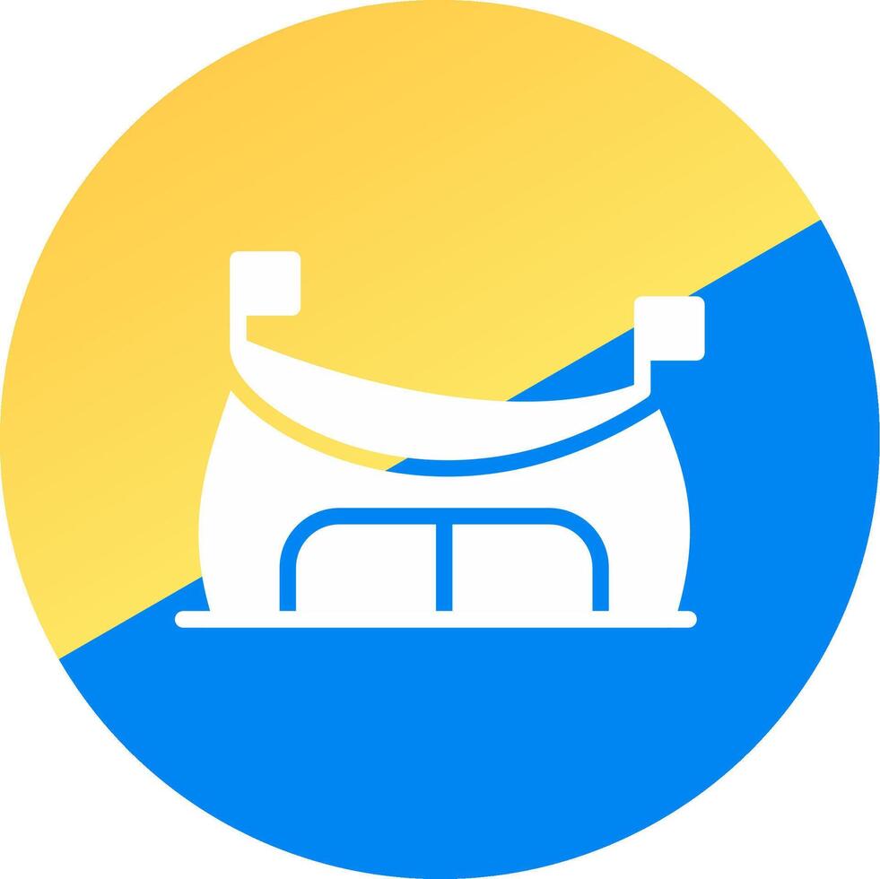 Stadium Creative Icon Design vector