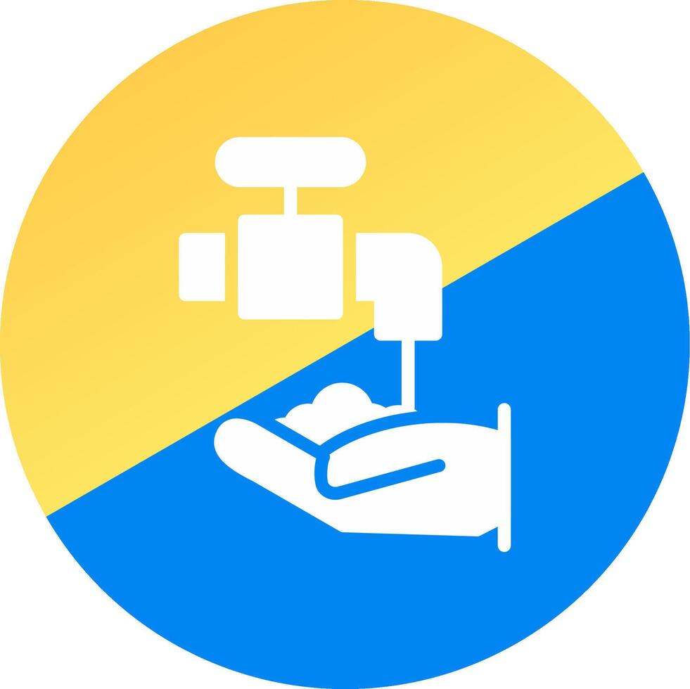 Handwash Creative Icon Design vector