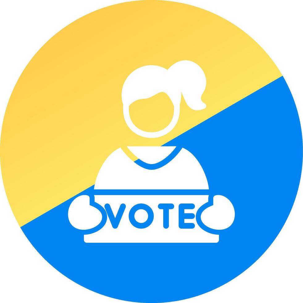 Supporter Creative Icon Design vector