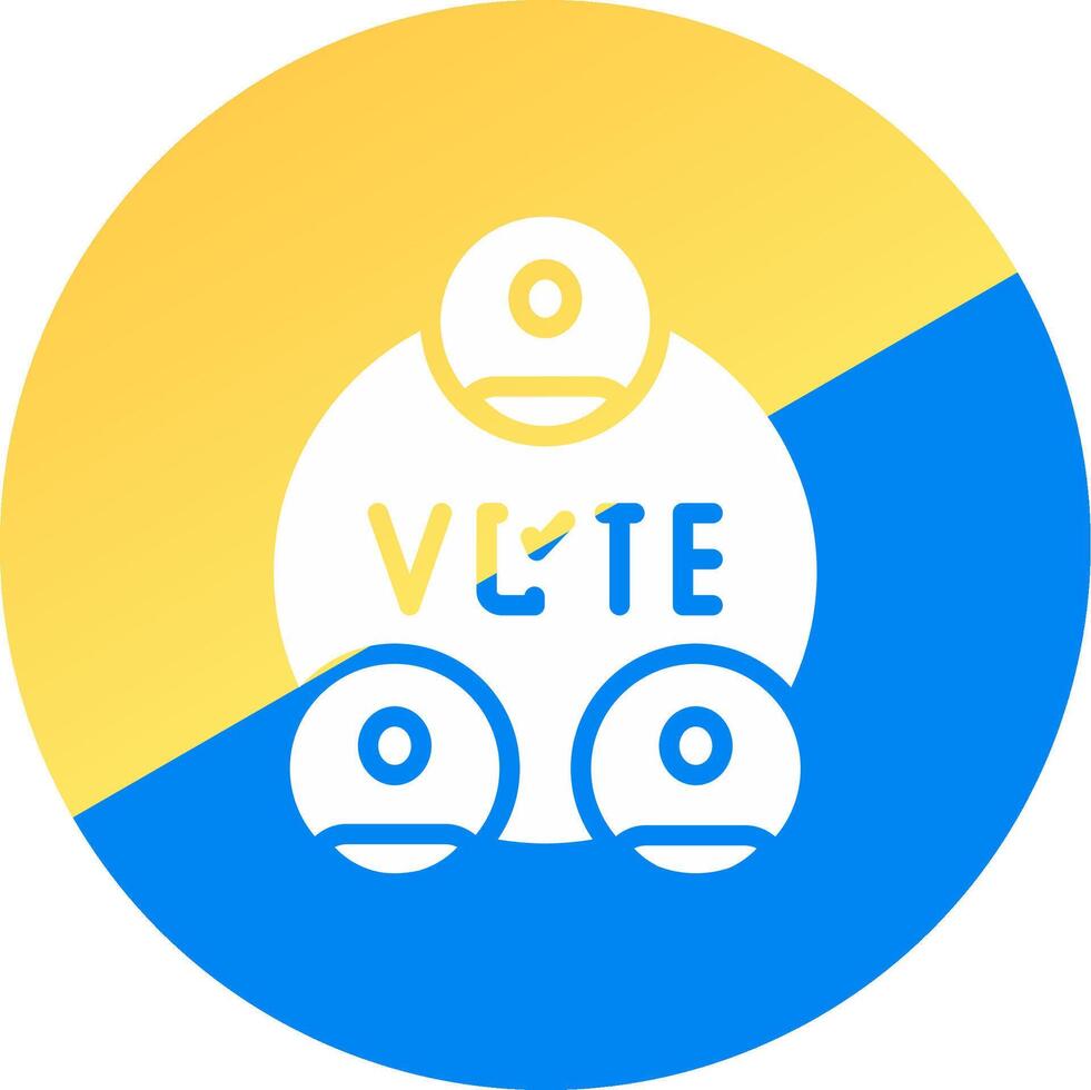 Elections Creative Icon Design vector
