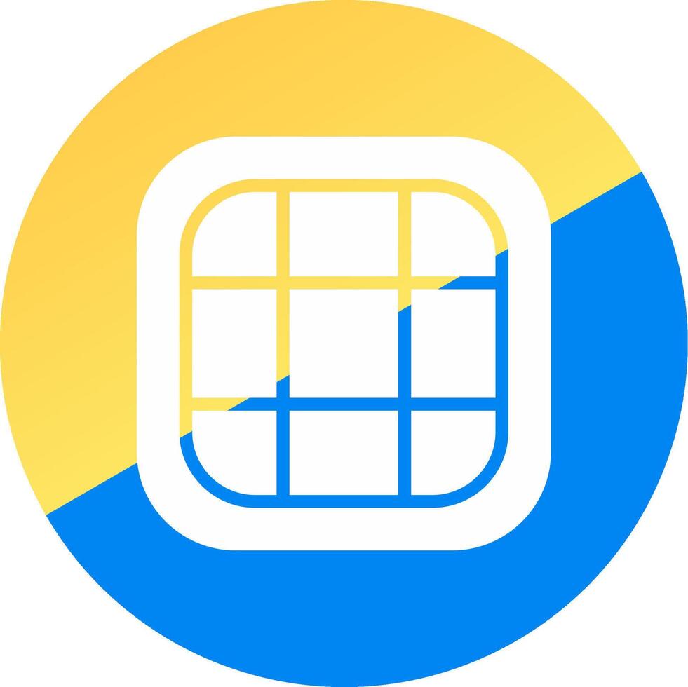 Grid Creative Icon Design vector