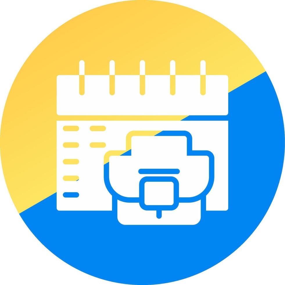 Calendar Creative Icon Design vector