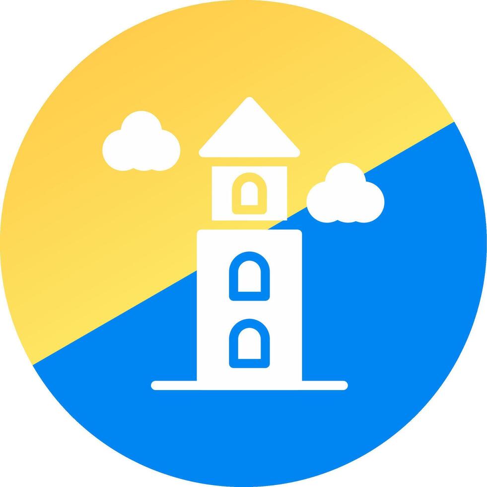 Tower Creative Icon Design vector