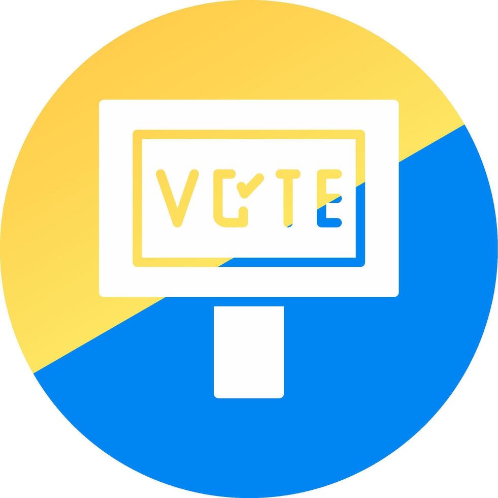Vote Creative Icon Design vector