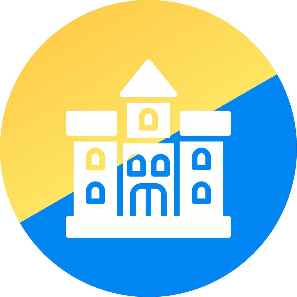 Castle Creative Icon Design vector