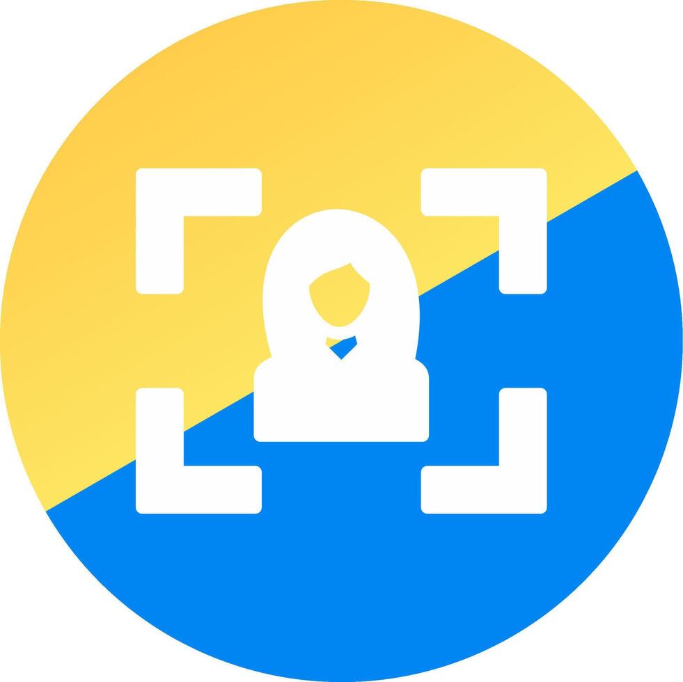 Portrait Creative Icon Design vector