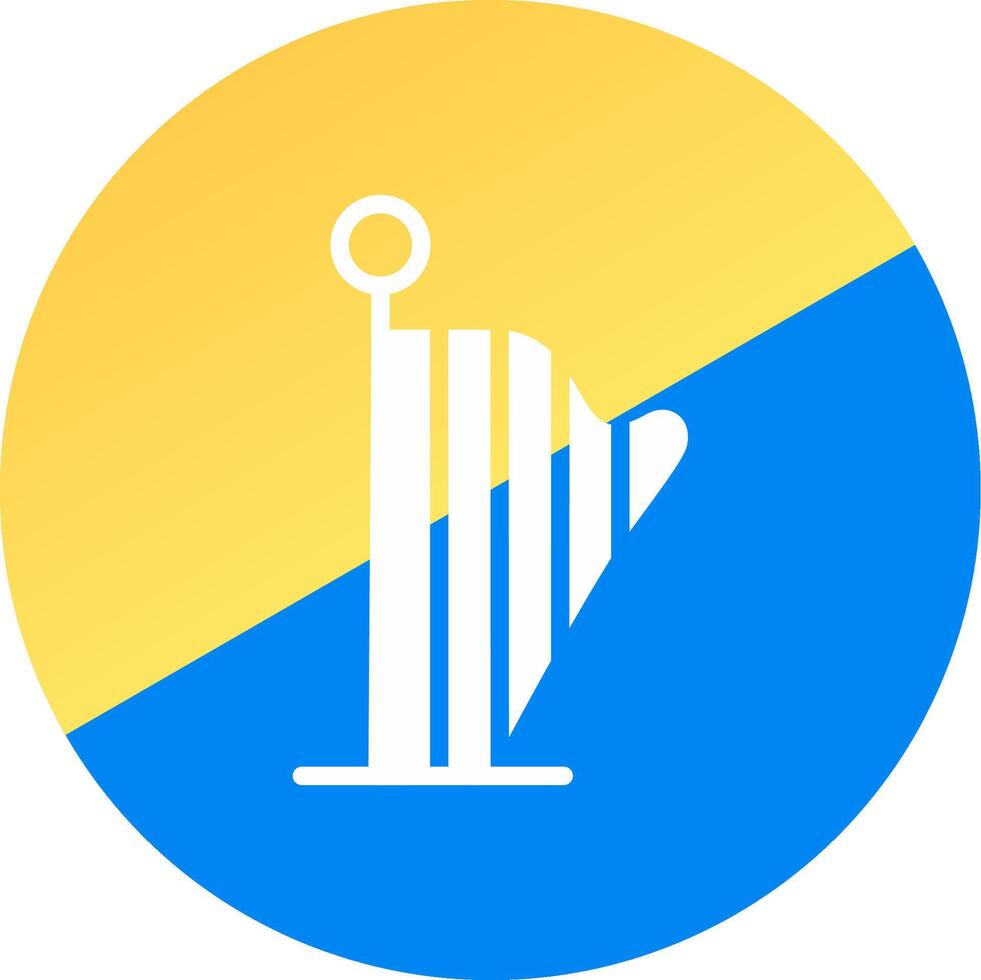 Harp Creative Icon Design vector