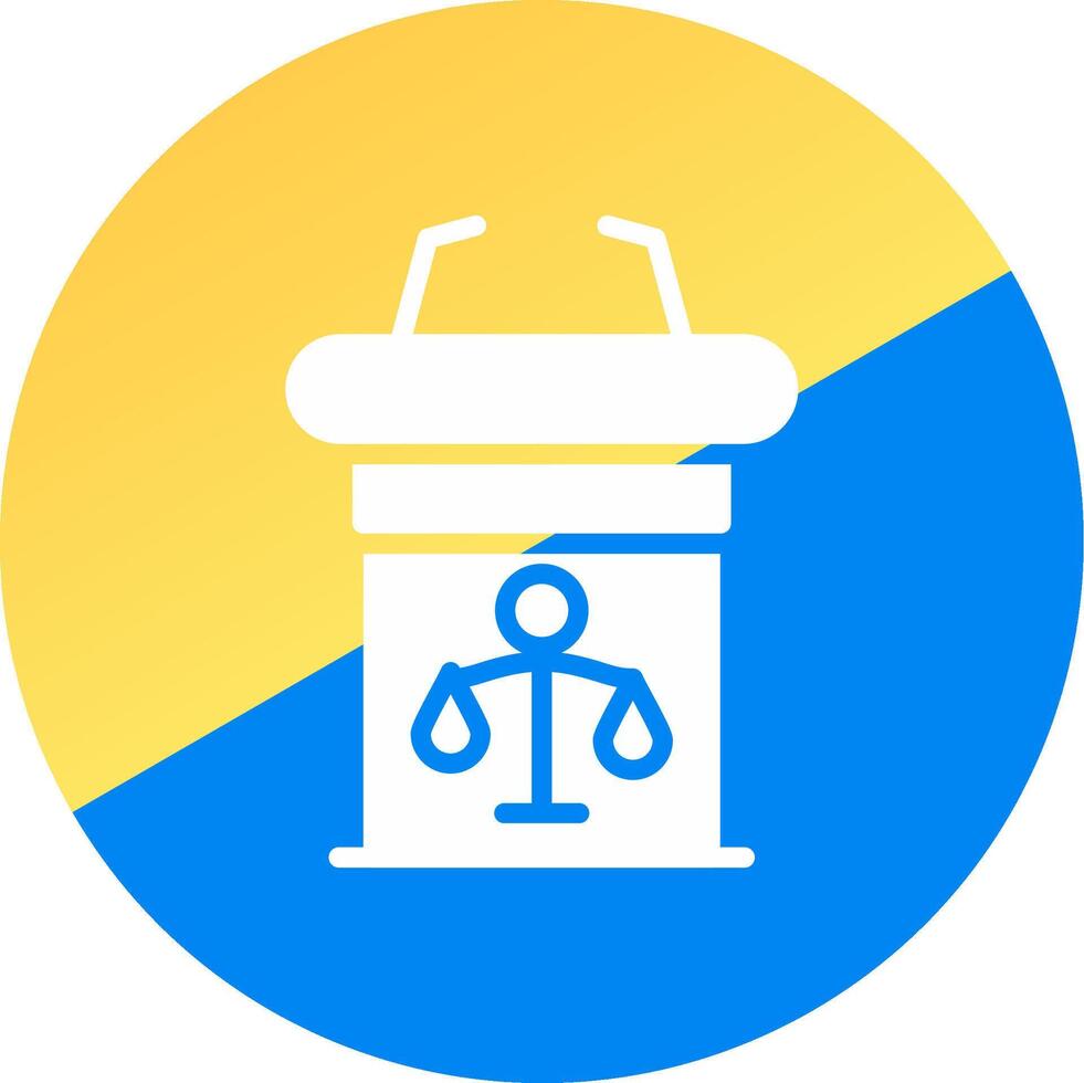 Tribune Creative Icon Design vector