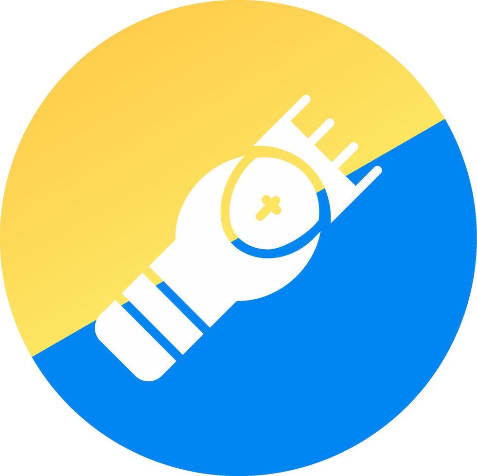 Hair Clipper Creative Icon Design vector