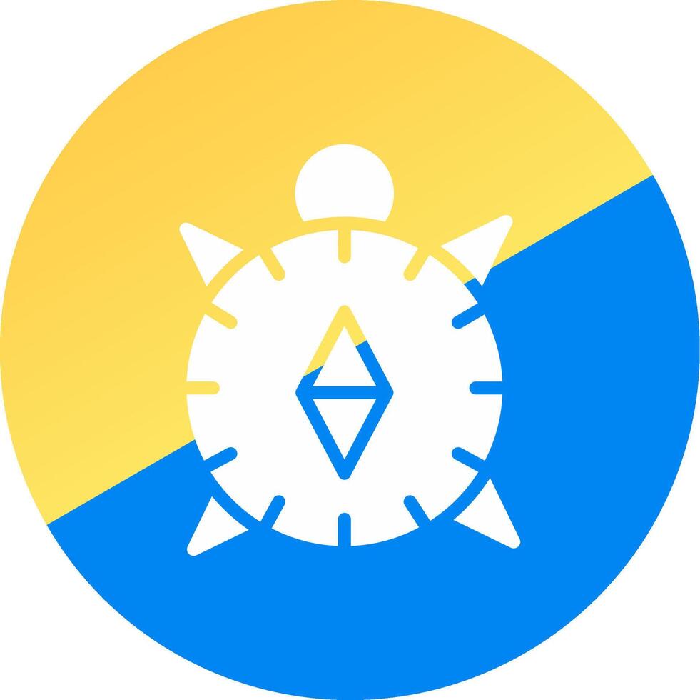 Compass Creative Icon Design vector