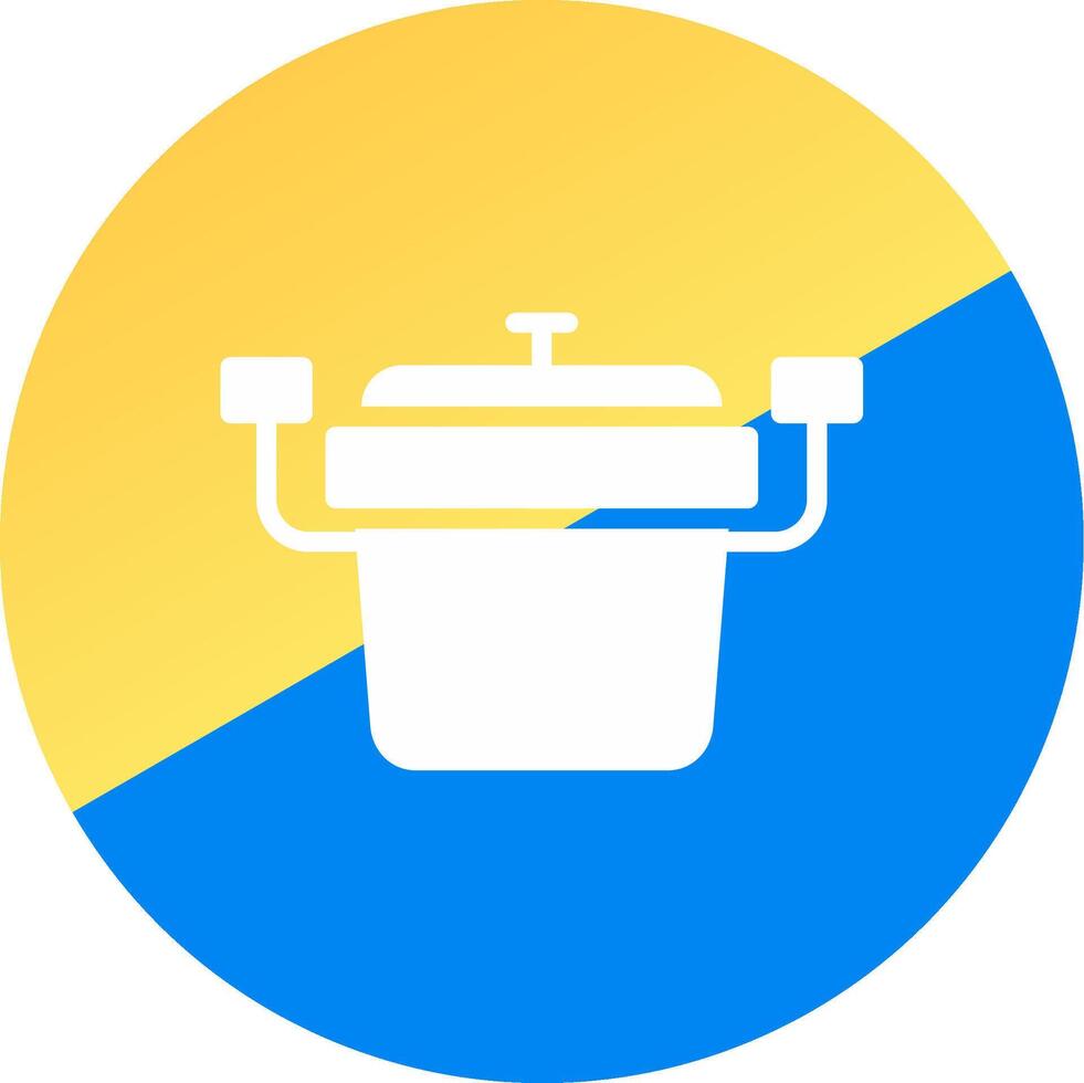 Pot Creative Icon Design vector