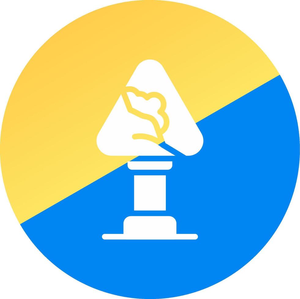 Avalanche Sign Creative Icon Design vector