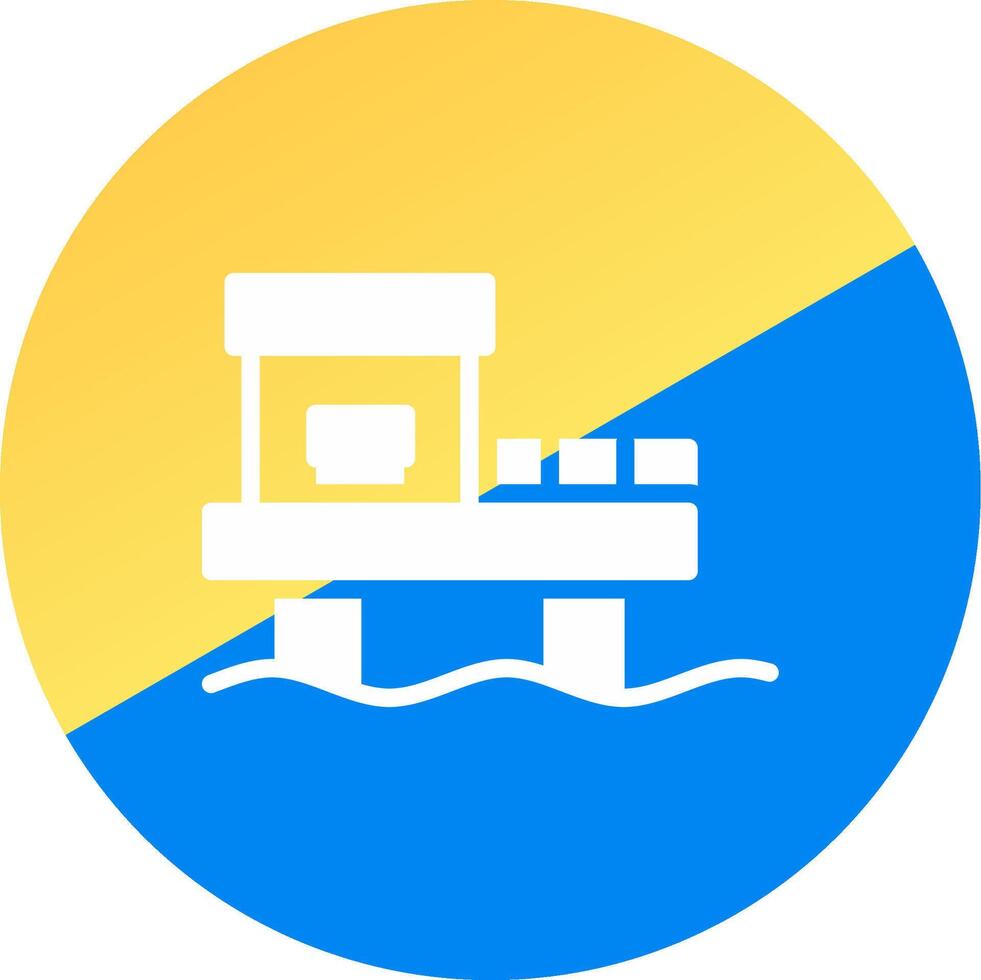 Dock Creative Icon Design vector